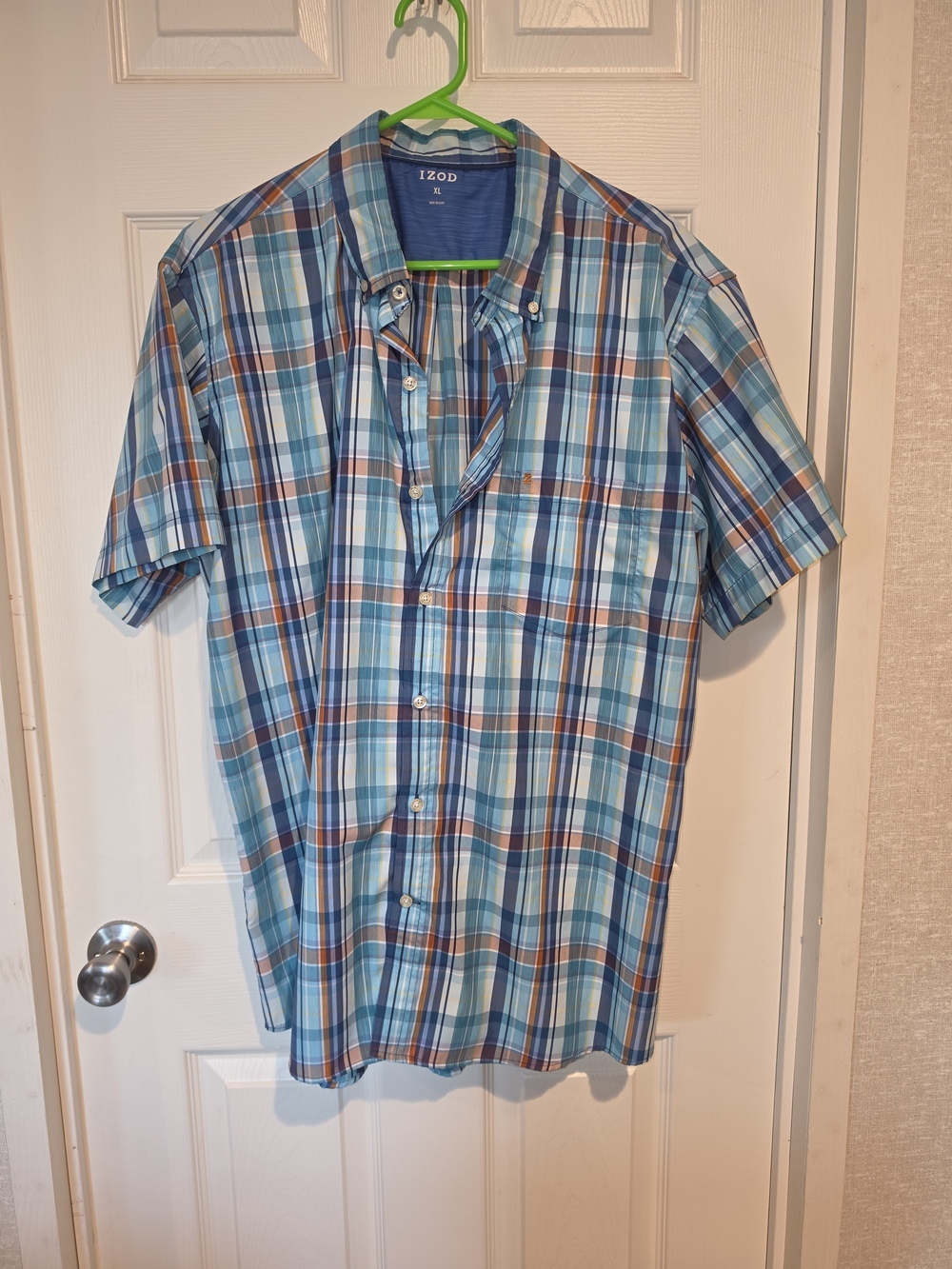 IZOD Plaid Button-Up Shirt